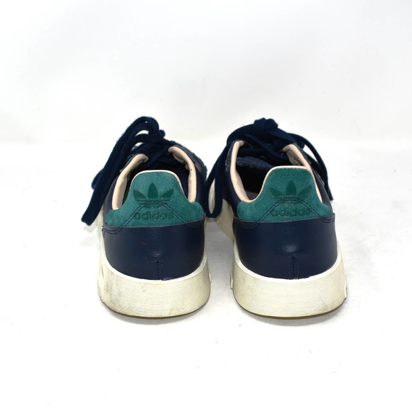 Adidas Supercourt Men's Sneakers Collegiate Navy Green EF9206 EUC Size 7 - Picture 7 of 11